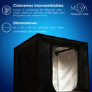 Caja De Luz 40x40x40 o 60x60x60cm Para Fotografía Profesional, LED potencia regulable.