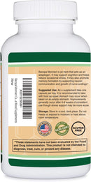 Double Wood Cápsulas Bacopa Monnieri, Sin Omg, Sin Gluten, Concentrado 20% Extracto De Brahmi De Bacosides - 450 Mg