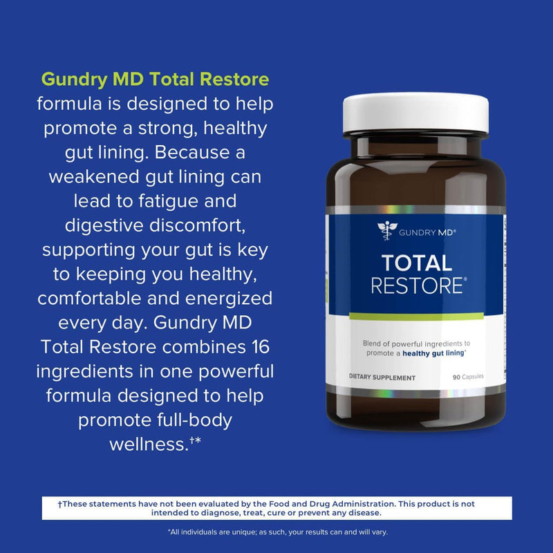 Gundry MD Total Restore 90 cápsulas