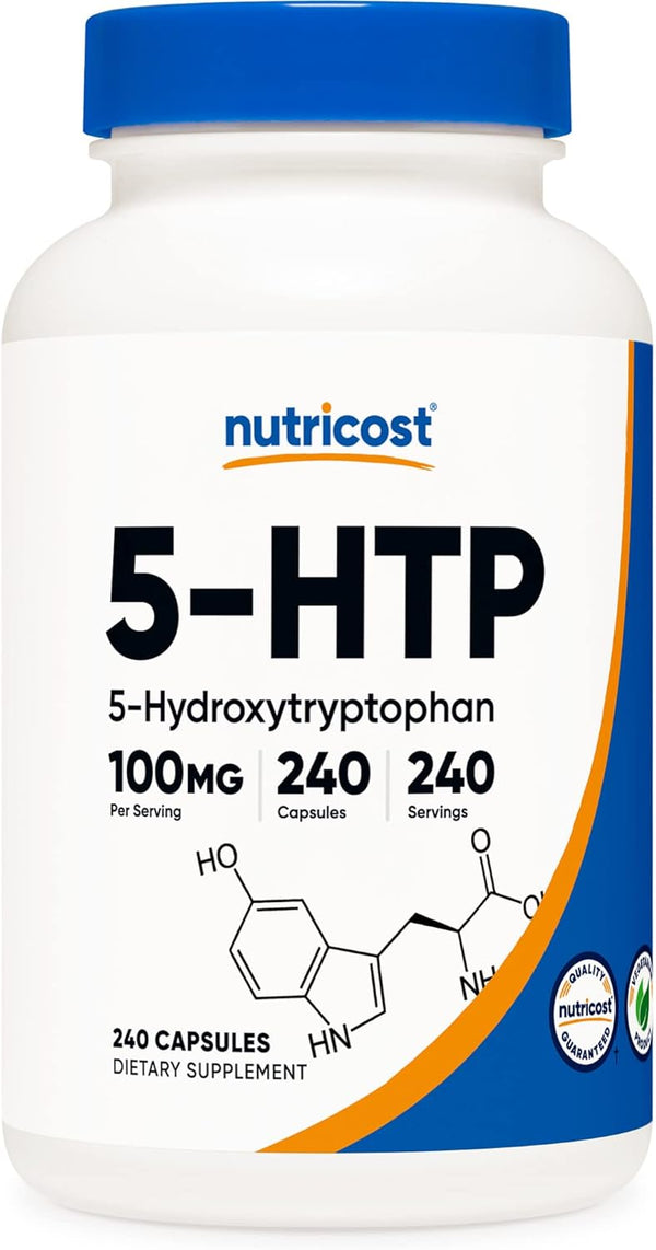 Nutricost 5-HTP 100mg, 240 Cápsulas