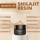 Shilajit - Resina de Shilajit del Himalaya más pura de grado dorado 30 gramos