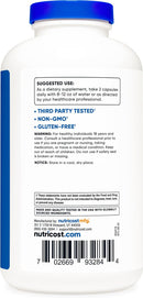 Nutricost BCAA 500mg 500 Cápsulas