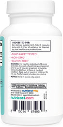 Nutricost Myo Inositol & D-Chiro Inositol para Mujer 2000mg, 120 Capsules