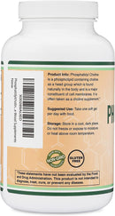 Double Wood Fosfatidilcolina 1.200 Mg, 210 Cápsulas Blandas
