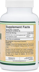 Double Wood Suplemento de calostro 120 cápsulas, 1,000 mg por porción