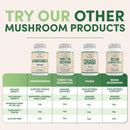 Double Wood Cápsulas De Hongos De Melena De Leones 120 Unidades