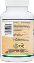 Double Wood Suplemento de calostro 120 cápsulas, 1,000 mg por porción