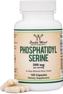 Double Wood Phosphatidyl Serine 300mg, 120 Cápsulas