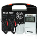 Tens 7000 2nd Edition - Estimulador muscular, unidad digital de electroestimulación transcutánea con accesorios