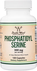 Double Wood Phosphatidyl Serine 300mg, 120 Cápsulas