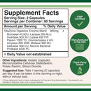 Double Wood Enzimas digestivas – Mezcla de 800 mg de las 10 enzimas digestivas y pancreáticas más esenciales