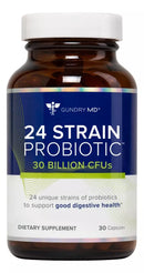 Gundry Md Probiótico De 24 Cepas Con 30 Mil Millones De Ufc