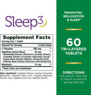 Nature S Bounty Sleep3 Melatonina 10mg y L-Teanina 60 Cápsulas Veganas
