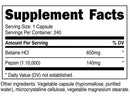 Nutricost Betaína Hcl + Pepsina Nutricost 790mg 240 Cápsulas