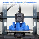 ELEGOO Filamento PLA de 1,75 mm, negro, 1 kg, filamento de impresora 3D, precisión dimensional +/- 0,02 mm, carrete de cartón de 1 kg (2.2 libras), filamento de impresión 3D se adapta a la mayoría de impresoras 3D FDM