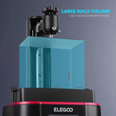 ELEGOO Impresora 3D Mars 3 Pro MSLA, Impresora 3D de Resina con Pantalla LCD monocromática Ultra 4K de 6,6 Pulgadas, tamaño de impresión de 143,43 × 89,6 × 175 mm y carbón Activado reemplazable