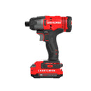 Craftsman kit de Herramientas 20 V Inalambricas con Taladro Atornillador y Atornillado de impacto con 2 Baterías CMCK200C2