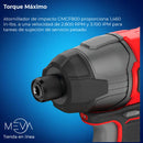 Craftsman kit de Herramientas 20 V Inalambricas con Taladro Atornillador y Atornillado de impacto con 2 Baterías CMCK200C2