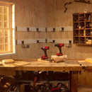 Craftsman kit de Herramientas 20 V Inalambricas con Taladro Atornillador y Atornillado de impacto con 2 Baterías CMCK200C2