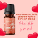 Esencia Vainilla Sandalo Amor Para Difusor MEVA - MEVA.MX