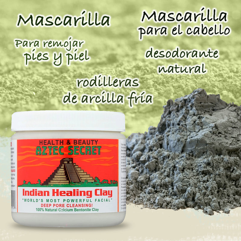 Aztec Secret Arcilla + 2 Aceites De India Barro Exfoliador - MEVA.MX