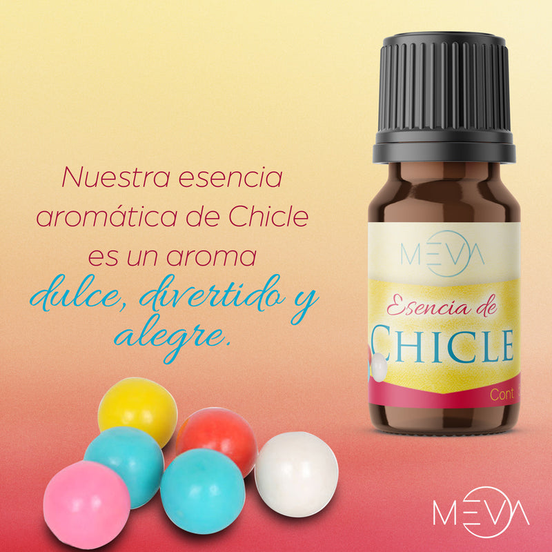 Esencia de Chicle Para Difusor MEVA - MEVA.MX