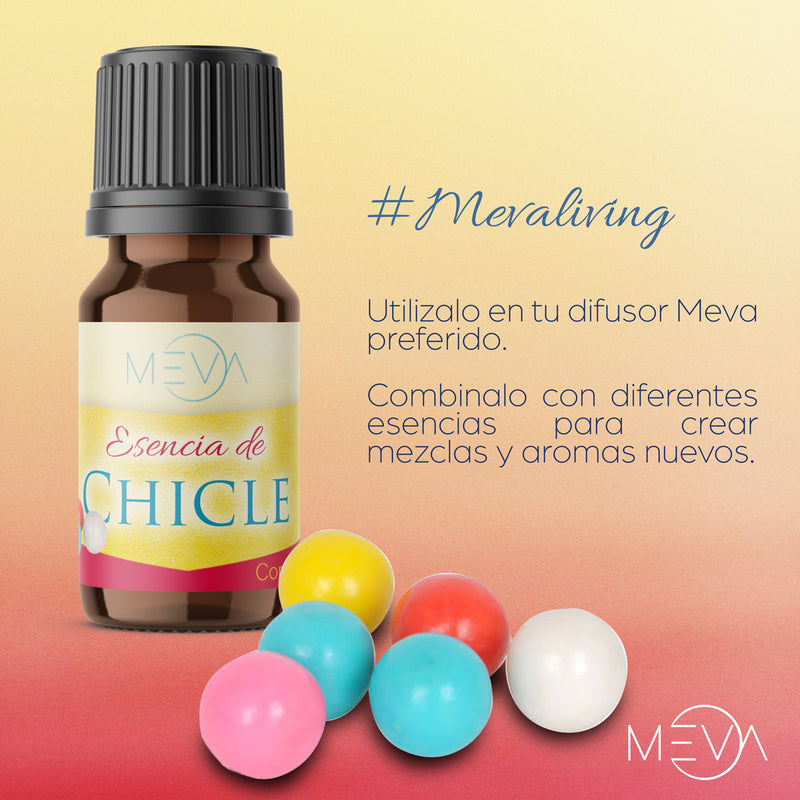 Esencia de Chicle Para Difusor MEVA - MEVA.MX