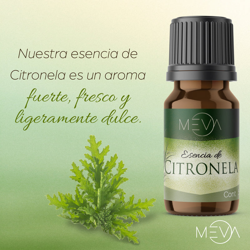 Esencia de Citronella Para Difusor MEVA - MEVA.MX