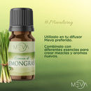 Esencia de Lemongrass Para Difusor MEVA - MEVA.MX