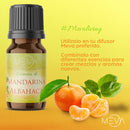 Esencia Mandarina Albahaca Para Difusor MEVA - MEVA.MX