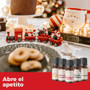 Esencias de navidad Para Difusor MEVA Kit de 10 frascos 5 ml - MEVA.MX