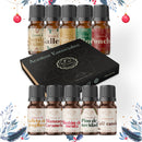 Esencias de navidad Para Difusor MEVA Kit de 10 frascos 5 ml - MEVA.MX