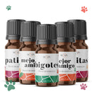 Esencias KIT PET FRIENDLY, Para Difusor MEVA Kit de 5 frascos 5 ml - MEVA.MX