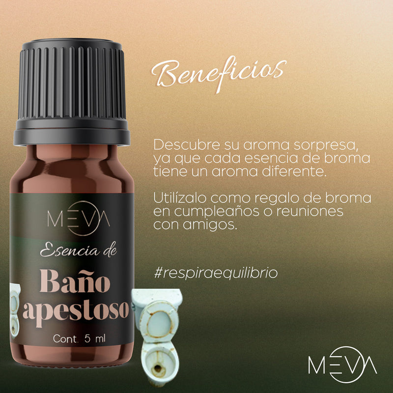 Esencia Baño Apestoso Difusor MEVA - MEVA.MX