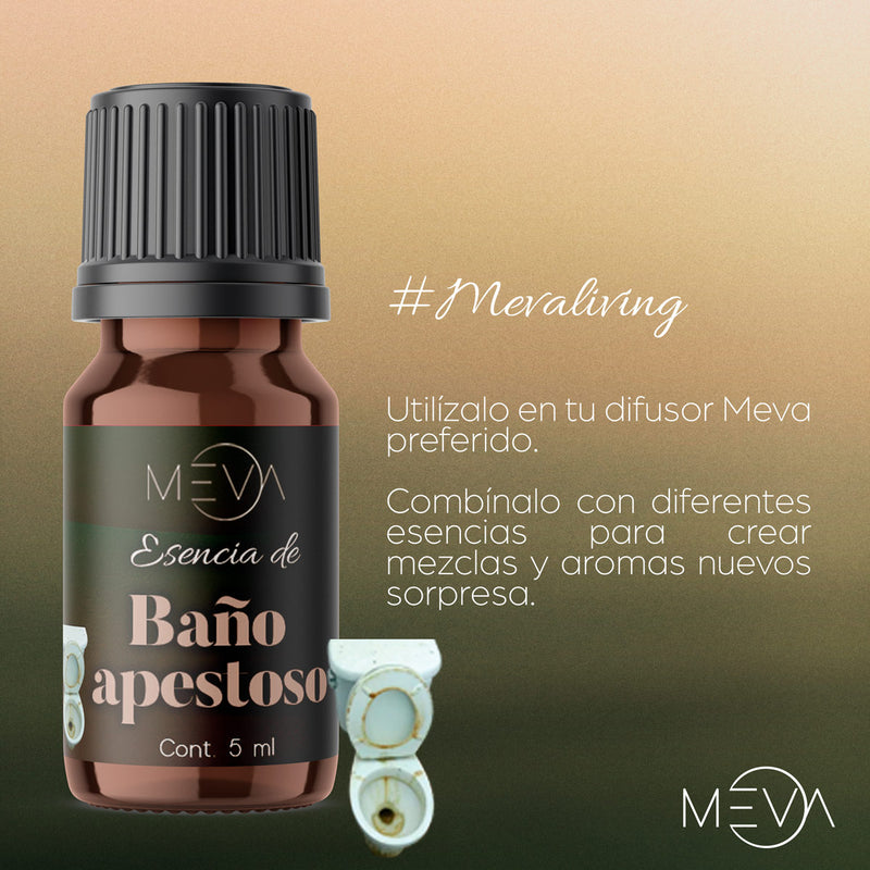 Esencia Baño Apestoso Difusor MEVA - MEVA.MX