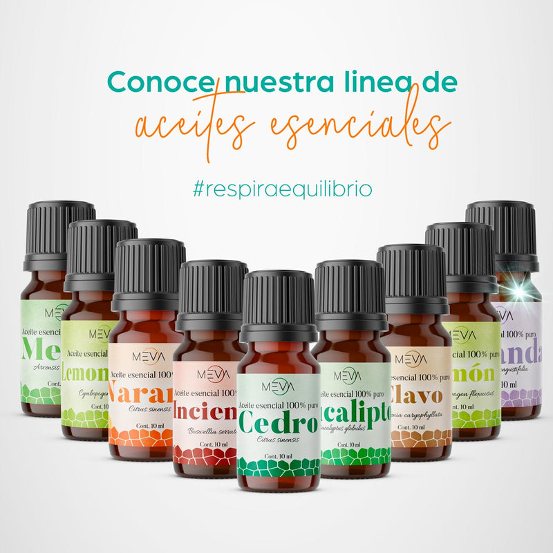 Aceite ESENCIAL Cedro MEVA - MEVA.MX
