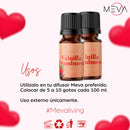 Esencia Vainilla Frambuesa Amor Para Difusor MEVA - MEVA.MX